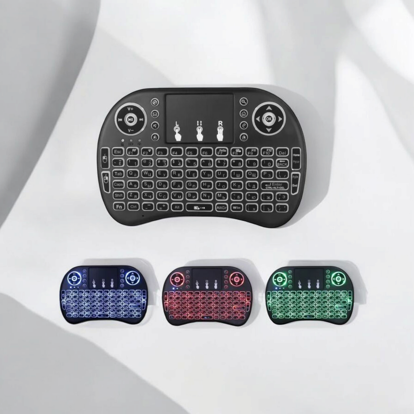 Control Remoto con Teclado Joystick